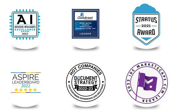 Messagepoint Award Logos 2023