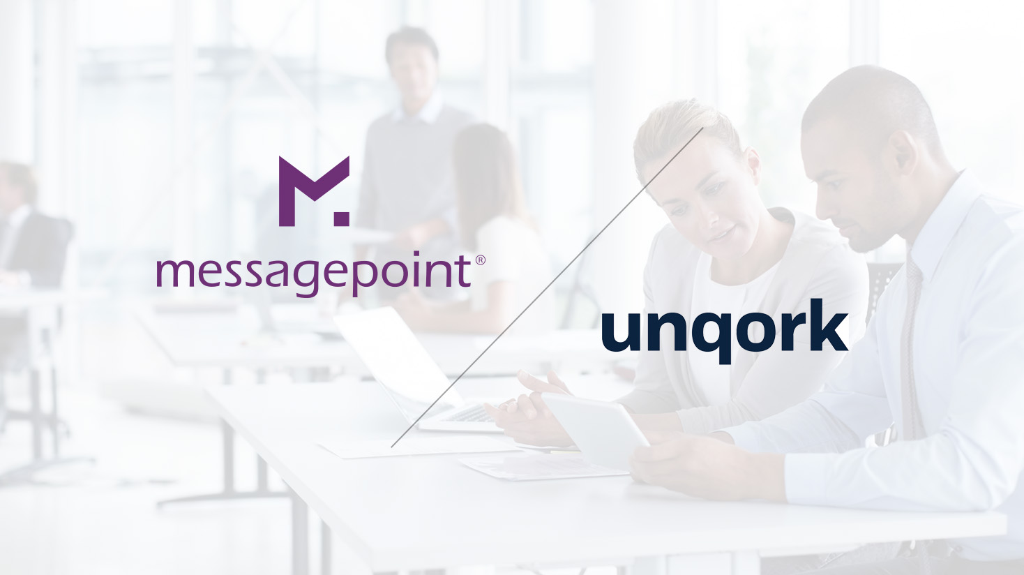 Unqork Messagepoint Partnership FI v1@2x