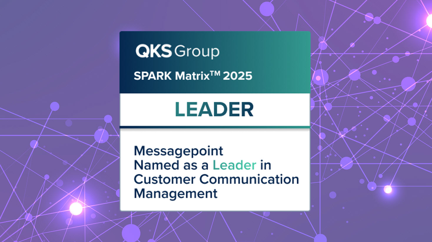 SPARK Matrix Award 2025 CCM 3
